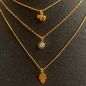 Three beautiful necklaces! 😍